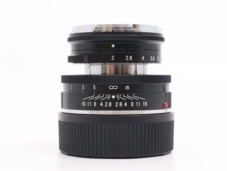 Voigtlander 50mm f/2 Heliar - Leica M-fattning (Voigtlander 250-årsjubileumsutgåva)