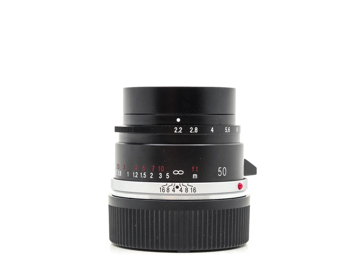 Voigtlander Color-Skopar 50mm f/2.2 - Leica M-fattning · main image