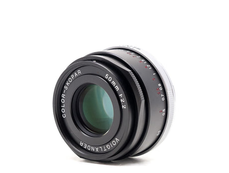 Voigtlander Color-Skopar 50mm f/2.2 - Leica M-fattning