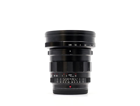 Voigtlander Nokton 10,5 mm f/0,95 – Micro Four Thirds-fattning