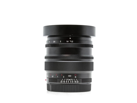 Voigtlander Nokton 35mm f/1.2 SE - Sony FE-fattning