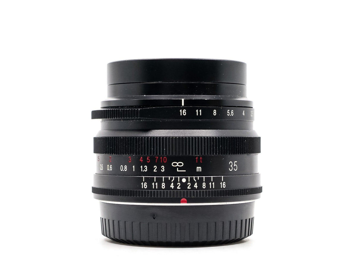 Voigtlander Nokton 35mm f/1.2 X - Fujifilm X-fattning · imagen principal