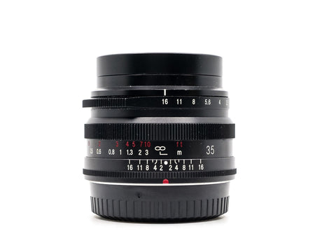 Voigtlander Nokton 35mm f/1.2 X - Fujifilm X-fattning