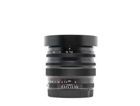 Voigtlander Nokton 40mm f/1.2 SE - Sony FE-fattning