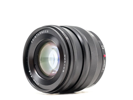Voigtlander Nokton 40mm f/1.2 SE - Sony FE-fattning