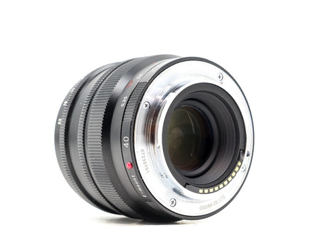 Voigtlander Nokton 40mm f/1.2 SE - Sony FE-fattning