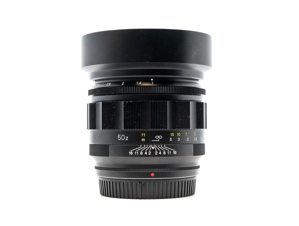 Voigtlander Nokton 50mm f/1.0 - Nikon Z Fit · main image