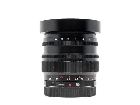 Voigtlander Nokton 50mm f/1.2 - Sony FE-fattning