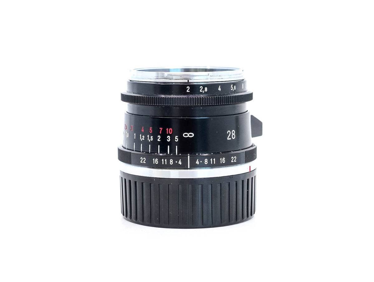 Voigtlander Ultron 28mm f/2 Aspherical VM Type II - Leica M Fit · main image