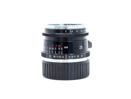 Voigtlander Ultron 28mm f/2 Aspherical VM Type II - Leica M-fattning