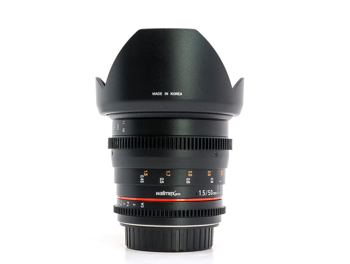 Walimex Pro 50mm T1.5 Cine - Canon EF Fit · imagen principal