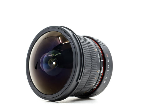 Walimex Pro 8mm f/3.5 Fisheye UMC CS II - Canon EF-S Fattning