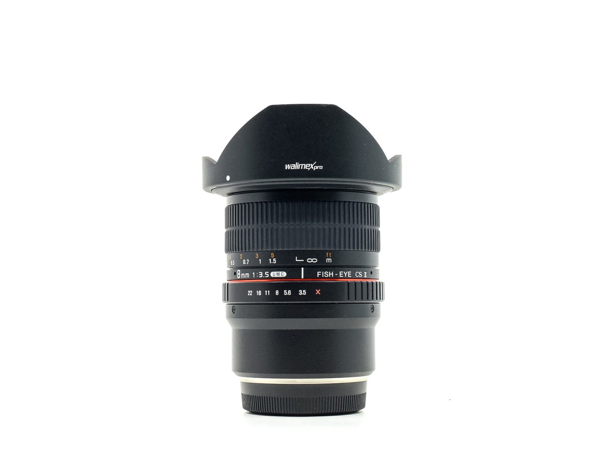 Walimex Pro 8mm F/3.5 UMC CS II - Fujifilm X Fattning · main image