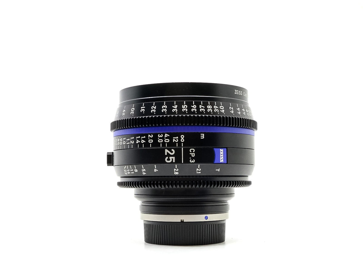 ZEISS CP.3 25mm T2.1 - Canon EF-fattning · imagen principal
