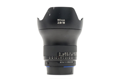 ZEISS Milvus 18mm f/2.8 ZF.2 - Nikon-fattning