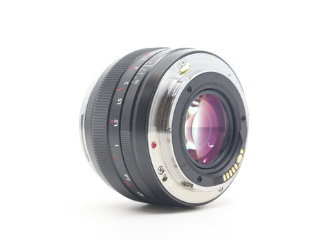 ZEISS Planar T* 50mm f/1.4 ZE - Canon EF-fattning