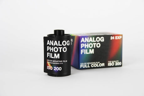 Fotografisk 35mm färgfilm (24 exponeringar/ISO 200) – Analog Photo