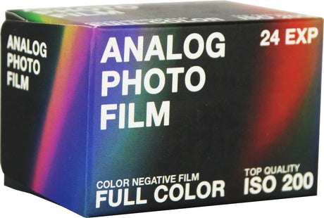 Fotografisk 35mm färgfilm (24 exponeringar/ISO 200) – Analog Photo