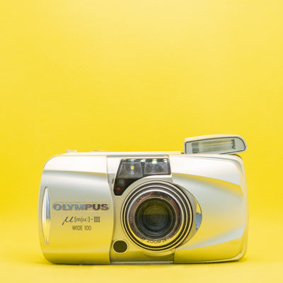 Olympus MJU III Wide 80 - Premium Olympus Mint 35mm Filmkamera