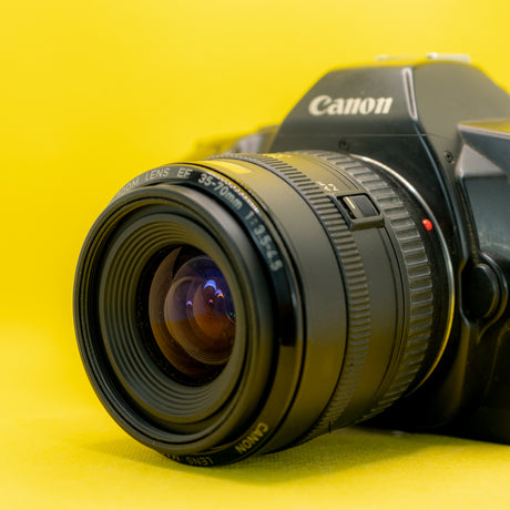 Canon EOS 850 + 35-70 F3.5 - 5.6 - Analog Systemkamera 35mm SLR Vintage