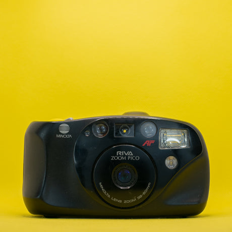 Minolta Riva Zoom Pico – 35 mm kompaktkamera för film