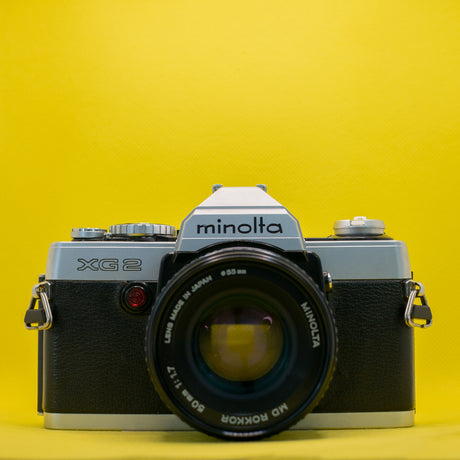 Minolta XG2 – 35 mm SLR-filmkamera
