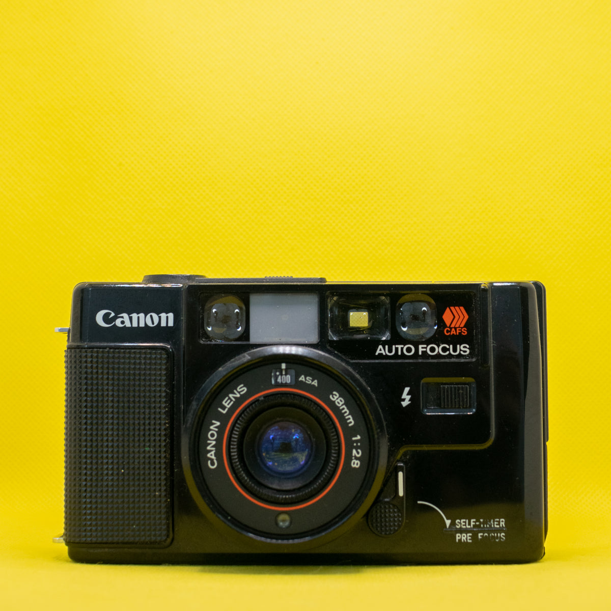 Canon AF35M – Premium Vintage Analog 35mm Rangefinder-kamera · imagen principal