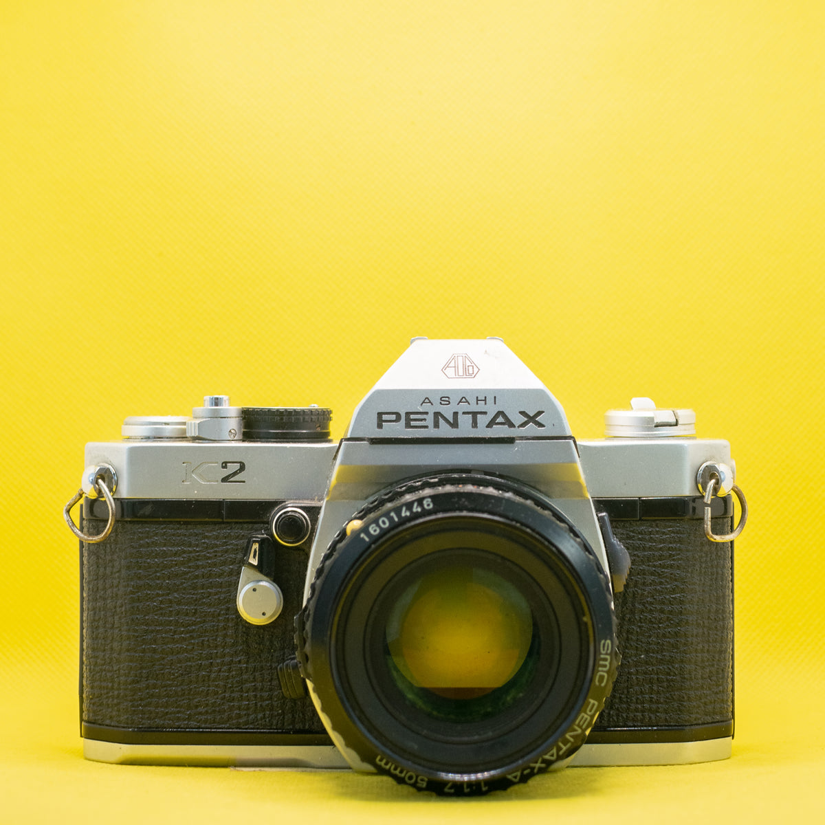 Pentax Asahi K2 + SMC 50mm F1.7 – 35 mm SLR-filmkamera · imagen principal