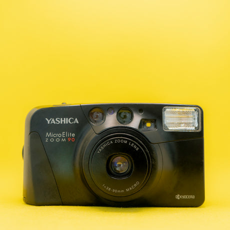Yashica MicroElite Zoom 90 – 35 mm zoomkompaktkamera för film