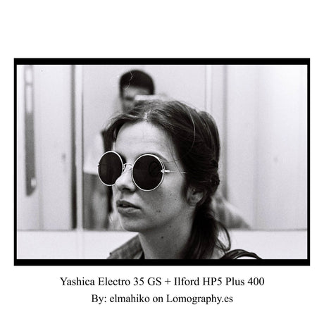 Yashica Electro 35 GS med Yashinon DX F 1.7